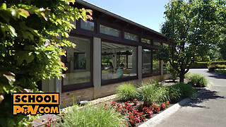 itsPOV - Banging lesbian ballerina babes Bonnie Dolce, Kate Quinn and Kaisa Nord in POV