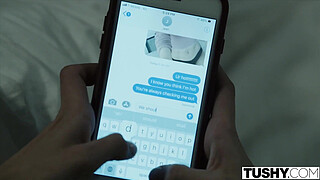 TUSHY Naughty Teen Gets Dominated By Couple