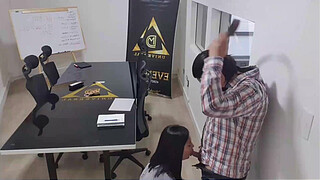 After my Work Meeting I need a Good FUCK from my Coworker, he needs to know who is the Boss here