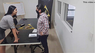 After my Work Meeting I need a Good FUCK from my Coworker, he needs to know who is the Boss here