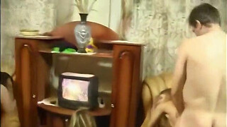 Russian family orgy