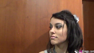 Getting into Goya awards to fuck in bathroom!