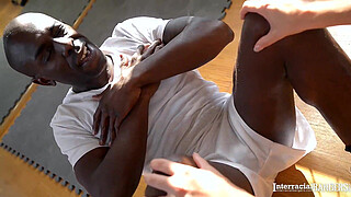 Interracial Hardcore Fuck At The Gym With Busty Milf Jasmine Jae