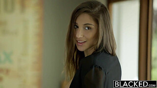 BLACKED Big Booty Girl Abella Danger Worships Big Black Cock