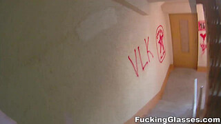 Fucking Glasses - Fucking a clueless redhead Renata teen-porn