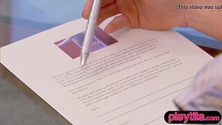 Young couple goes to a swinger party for the first time