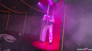 GERMAN BBW GRANNY SEDUCE y. STRIPPER TO FUCK HER