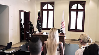 XXX Justice - Judge orders Hot Group Sex and DP treatment