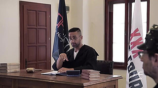 XXX Justice - Judge orders Hot Group Sex and DP treatment