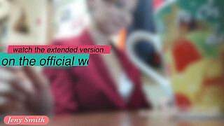 I've got a new job. Jeny Smith gets naked at her new job. Hidden cam prank