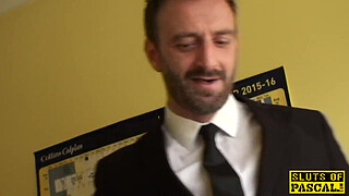 British sub babe dominated with anal