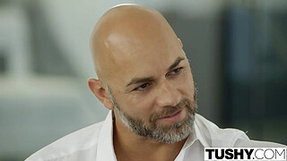 TUSHY Student Gracie Glam Takes Anal From Older Guy