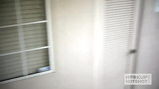 Hot teen brunette Harmony Wonder gets her throat and ass fucked