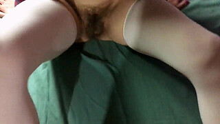 I made creampie my step sister student and cum in her hairy pussy