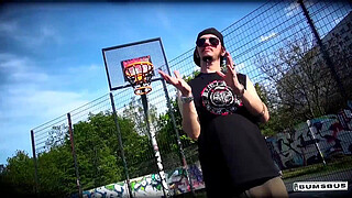 BUMS BUS - Squirting big titted German brunette Jolee Love rides cock in the van