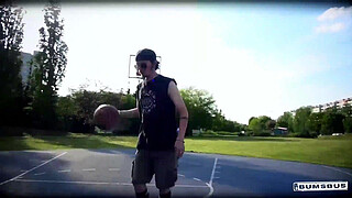 BUMS BUS - Squirting big titted German brunette Jolee Love rides cock in the van