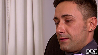 Laura Orsolya and Abbie Cat are two horny secretaries that love anal sex