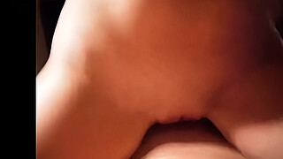 couple closeup fucking sucking with cumshot