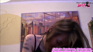 German exgirlfriend private threesome DP facial teen