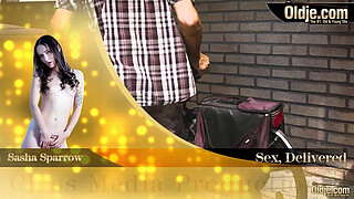 Old vs young porn the girl sucks the old man cock and swallows cumshot