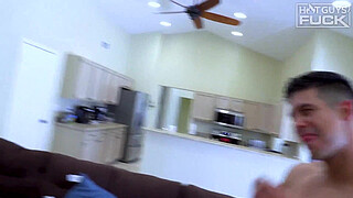 Sexy Masculine Built Latino FUCKS Perfect Tits White Teen