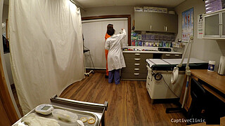 Private Prison Caught Using Inmates For Medical Testing & Experiments - Hidden Video! Watch As Inmate Is Used & Humiliated By Team Of Doctors - Donna Leigh - Orgasm Research Inc Prison Edition Part 1 of 19 Reup