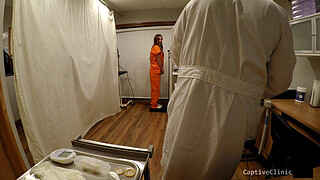 Private Prison Caught Using Inmates For Medical Testing & Experiments - Hidden Video! Watch As Inmate Is Used & Humiliated By Team Of Doctors - Donna Leigh - Orgasm Research Inc Prison Edition Part 1 of 19 Reup