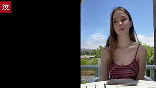 Super Fine Brunette's Huge Teen Tits Makes Asian Man Super Horny Anal Fuck - BananaFever