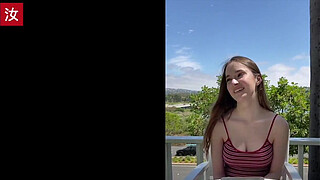 Super Fine Brunette's Huge Teen Tits Makes Asian Man Super Horny Anal Fuck - BananaFever