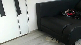 Blondie Likes Sex Toys and Fetish Face Fucking on Webcam