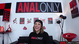 ANAL ONLY Valentina Jewels greedy anal gapes