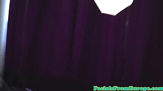 Cum loving skinny blondes facial cream