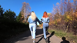 Remote Vibrators Inside Two Hot Girls - SFW Public Fun | Part 1