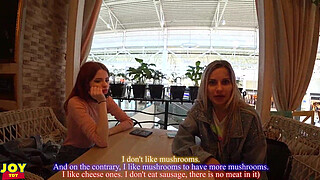 Remote Vibrators Inside Two Hot Girls - SFW Public Fun | Part 1