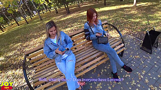 Remote Vibrators Inside Two Hot Girls - SFW Public Fun | Part 1