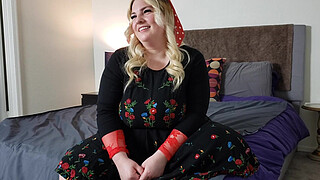 Casting HUGE Titty BBW and giving her first facial in porn audition