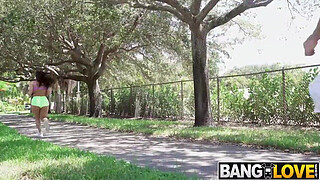 Violet Myers Creampied By Jogging Partner