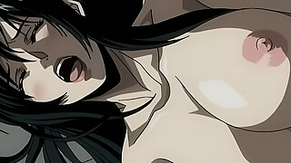 MILF in stockings with big boobs enjoys fucking (uncensored hentai)