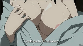 MILF in stockings with big boobs enjoys fucking (uncensored hentai)