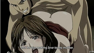 MILF in stockings with big boobs enjoys fucking (uncensored hentai)