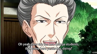 MILF in stockings with big boobs enjoys fucking (uncensored hentai)