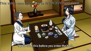 MILF in stockings with big boobs enjoys fucking (uncensored hentai)