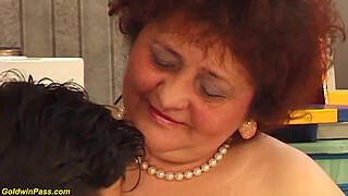 hairy bbw mom wild fucked by her toyboy