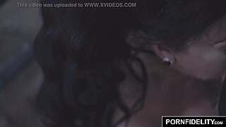 PORNFIDELITY Goth Girl Lily Lane Swallows Big Cock