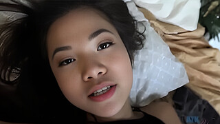 Vina Sky comes over and gets creampied by you POV style