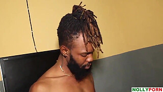 BBW With Big Boobs Takes On Slim Guy With Long Dick - NOLLYPORN