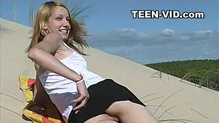 teen nudist at beach