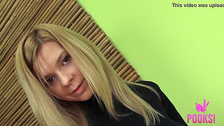 Pooksi.com - Blonde Ruskie Elizabeth J Strips & Poses Nude!