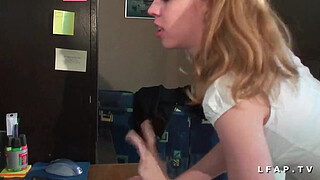 Tiny slutty girl seriously sodomized with a good facial