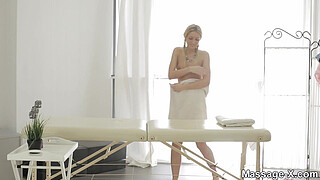 Massage-X - Oiled-up tease and lovemaking Jessi Gold